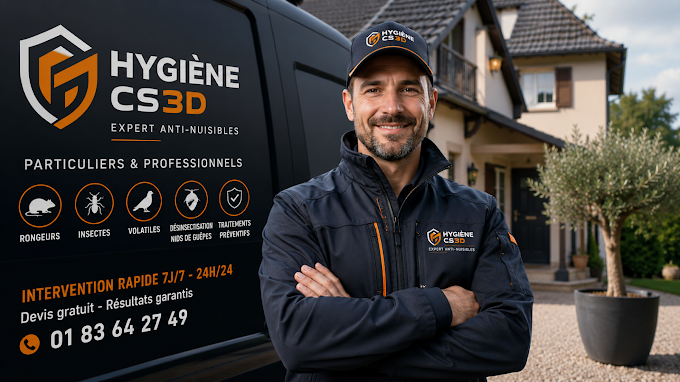 Technicien HYGIENE CS3D expert anti-nuisibles